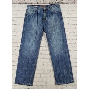 BILLABONG JR Paradigm Low Waist Jereme Rogers Fit Blue Jeans MENS SIZE 38